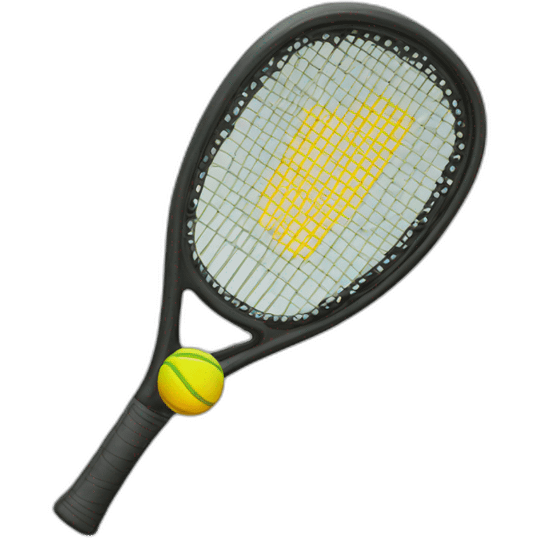 Emoticon Racket Padelracket emoji | AI Emoji Generator