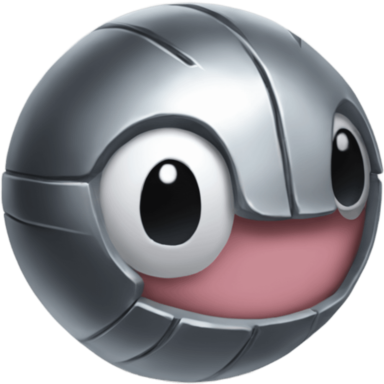 Metal Kirby ball emoji