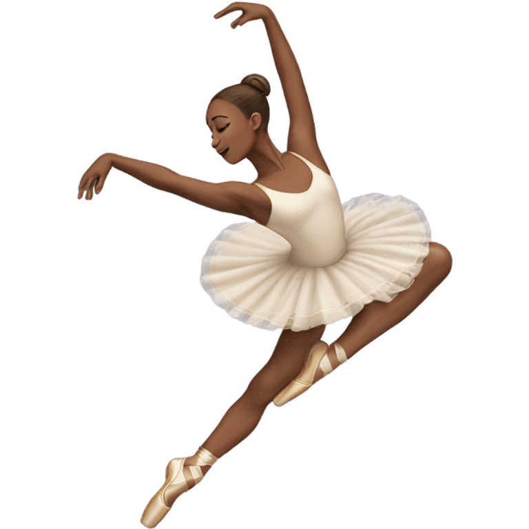 dancer on pointe emoji