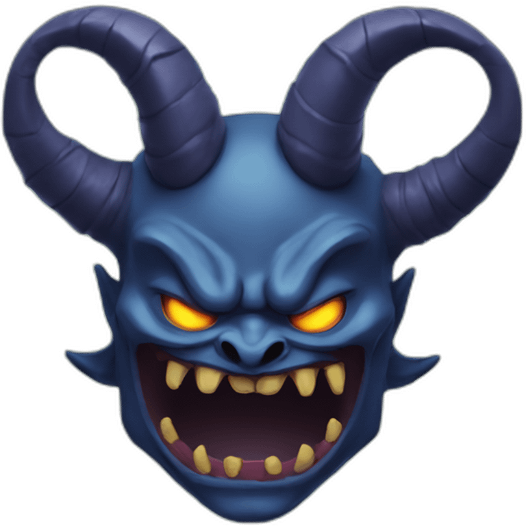 Moon demon emoji