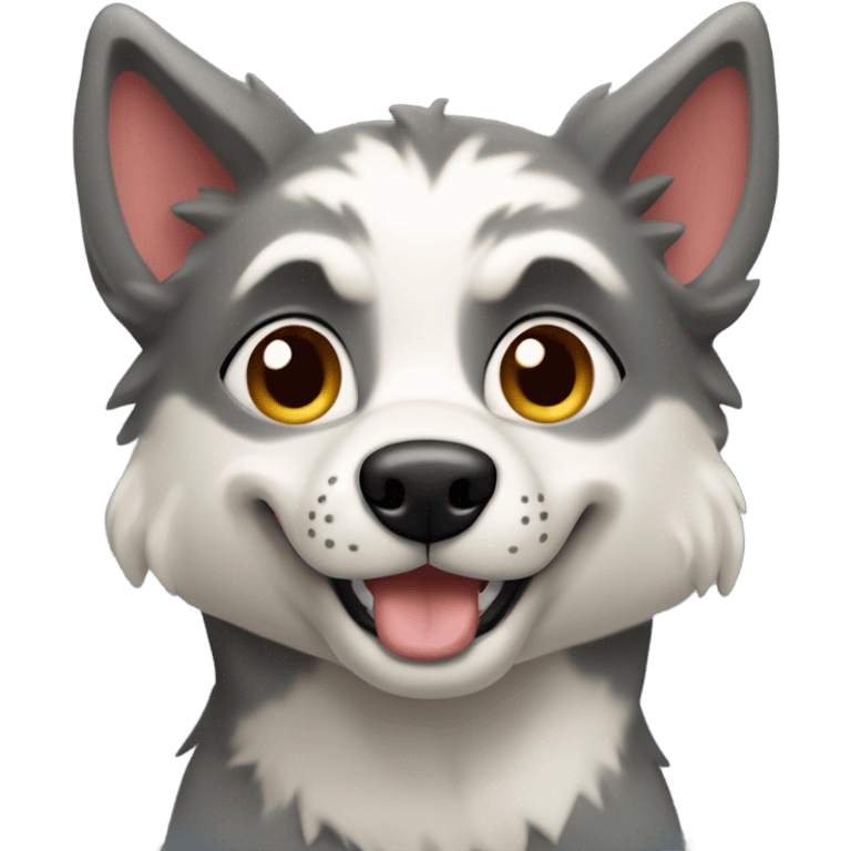 Perro lobo checoslovaco  emoji