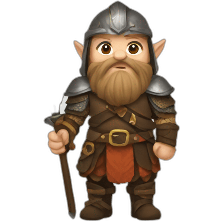 dwarf-warrior emoji