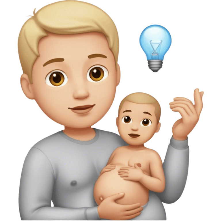 pregnant man emoji