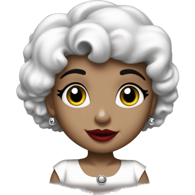 Betty boop emoji