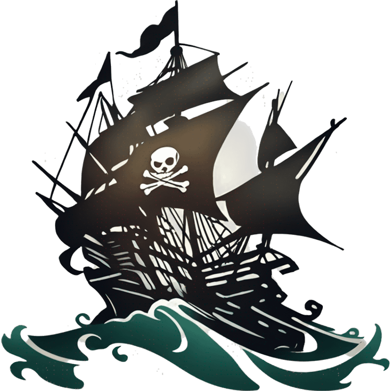 The Pirate Bay logo emoji