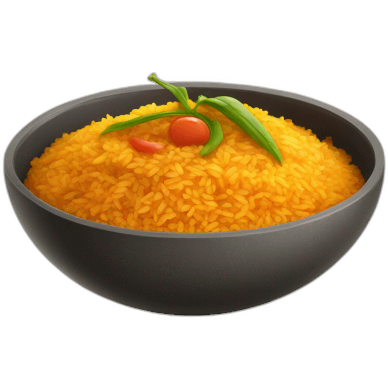 sambhar rice in a bowl emoji