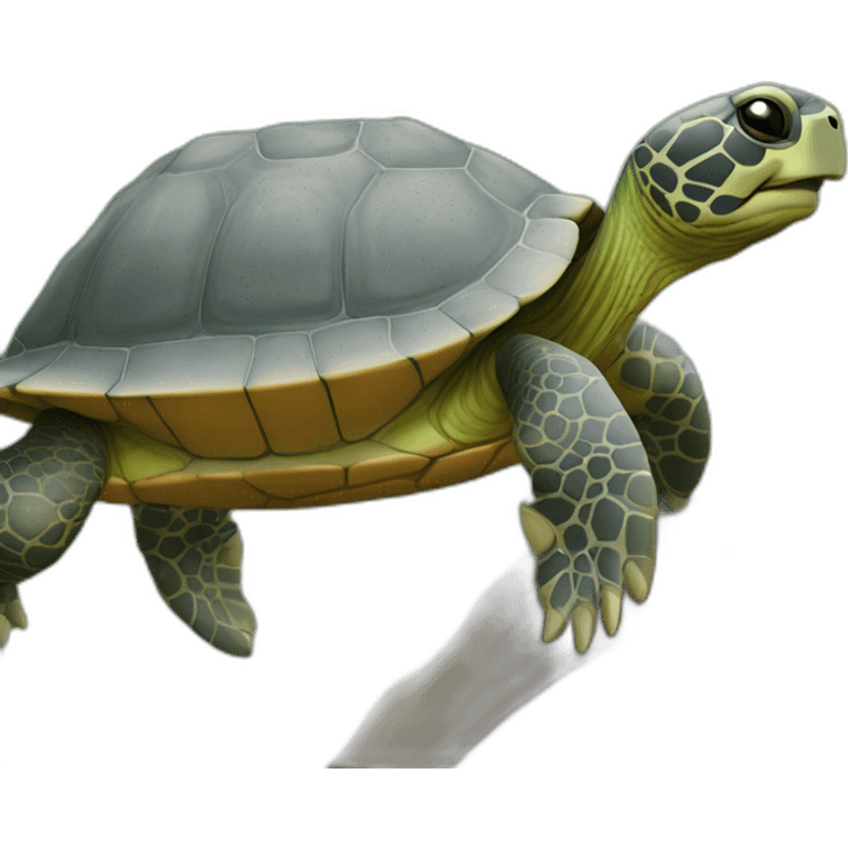 Tortue kawaï emoji