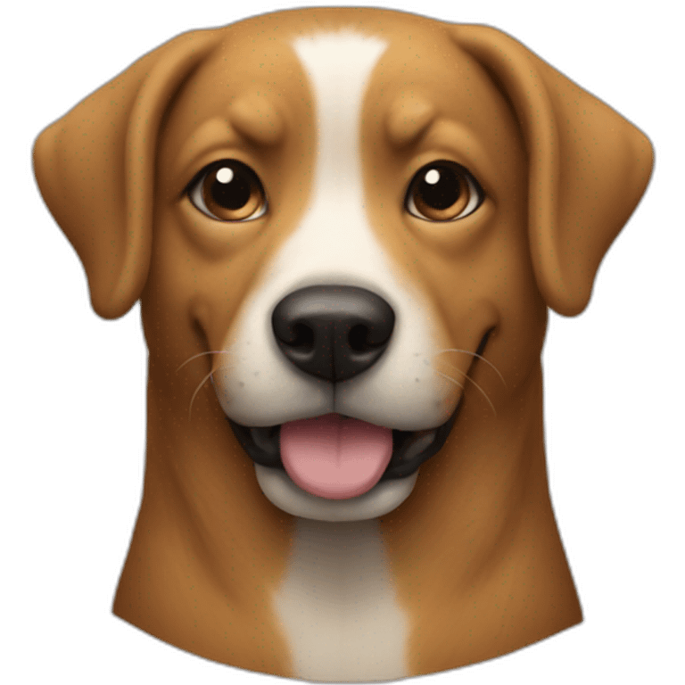 dog patron peeing on musk emoji