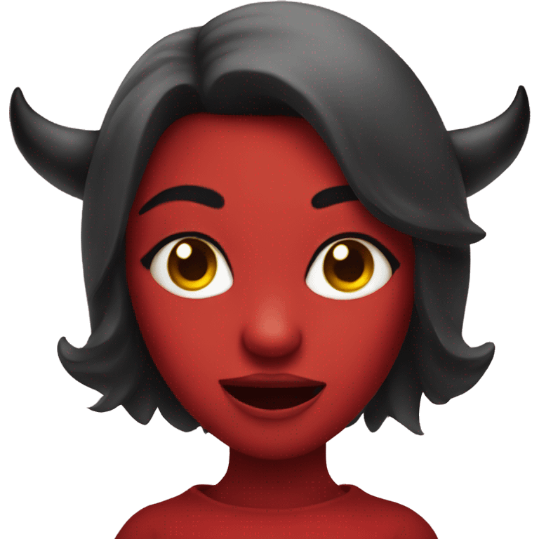  devil girl emoji