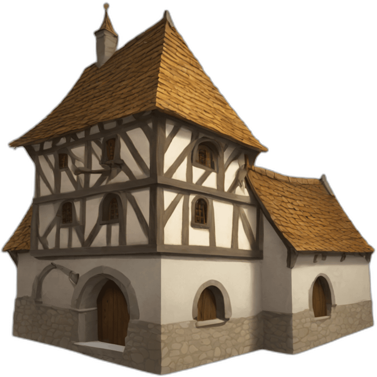 medieval town hall emoji