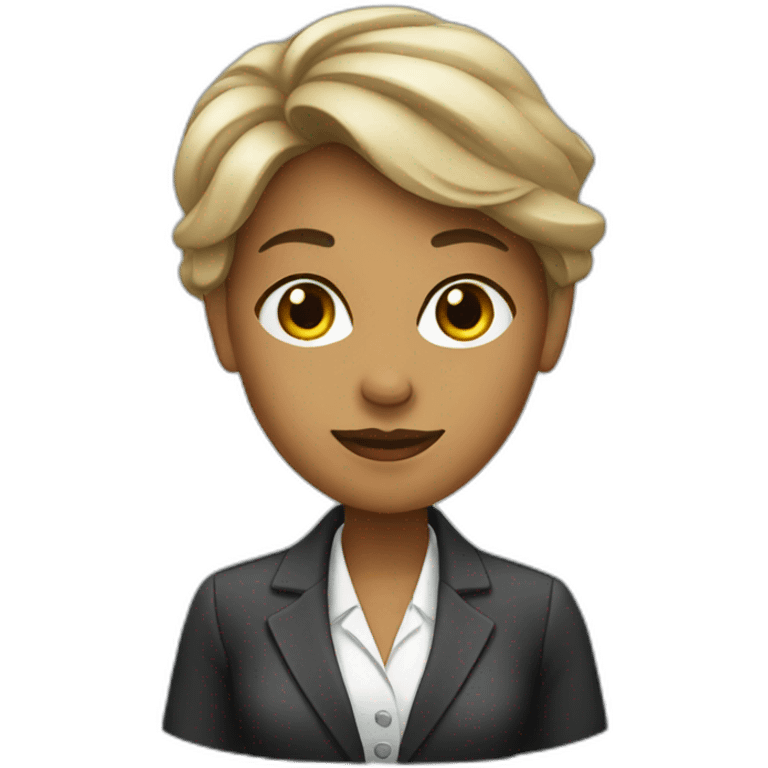 woman in business suit emoji