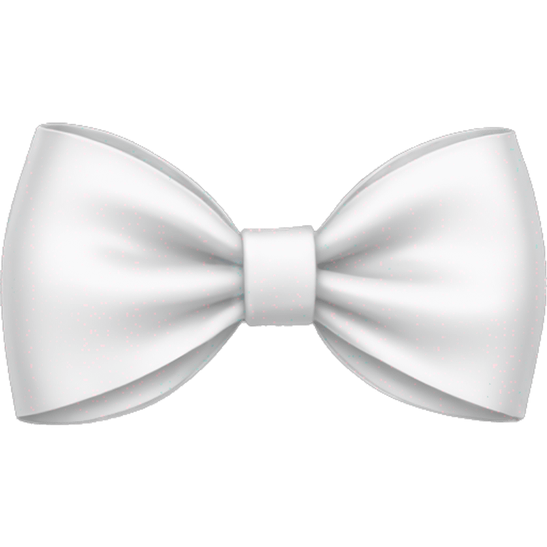 white bow emoji