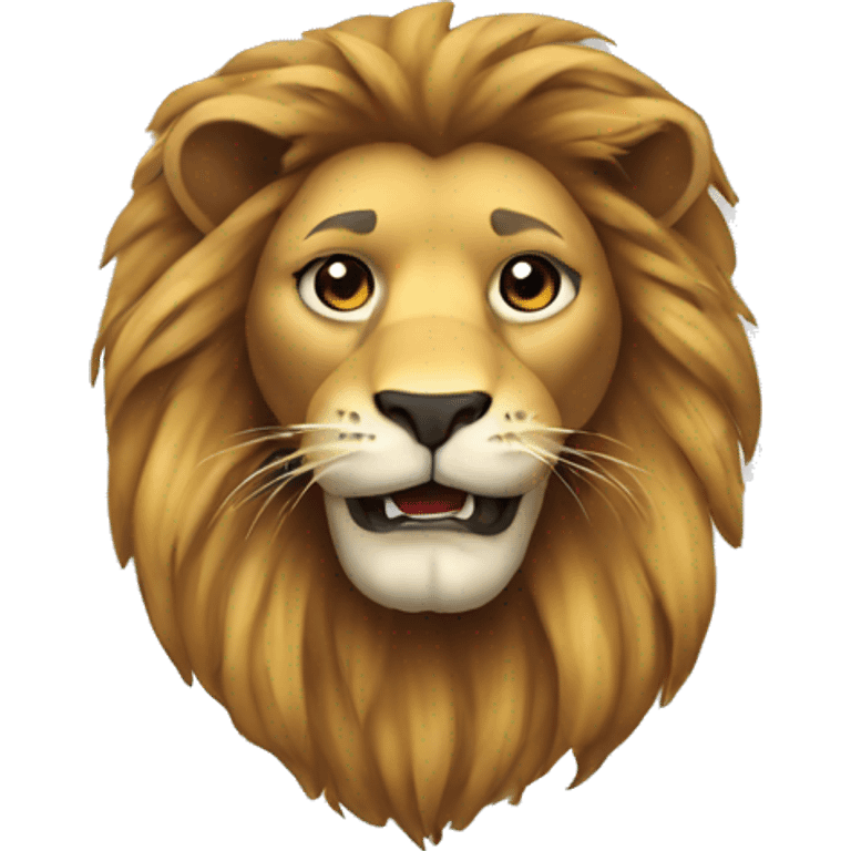 lion trendy emoji