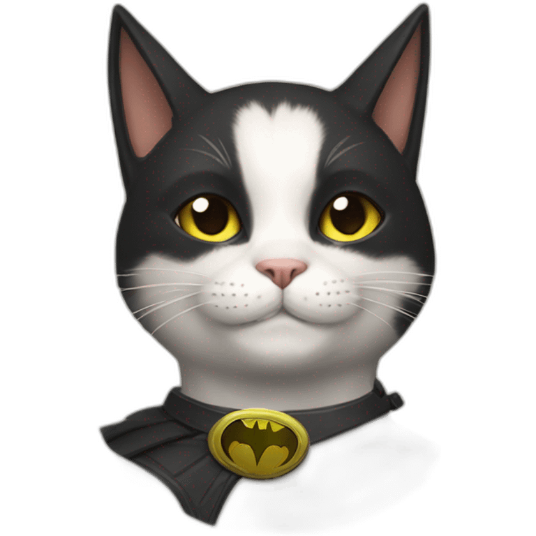 batman cat emoji