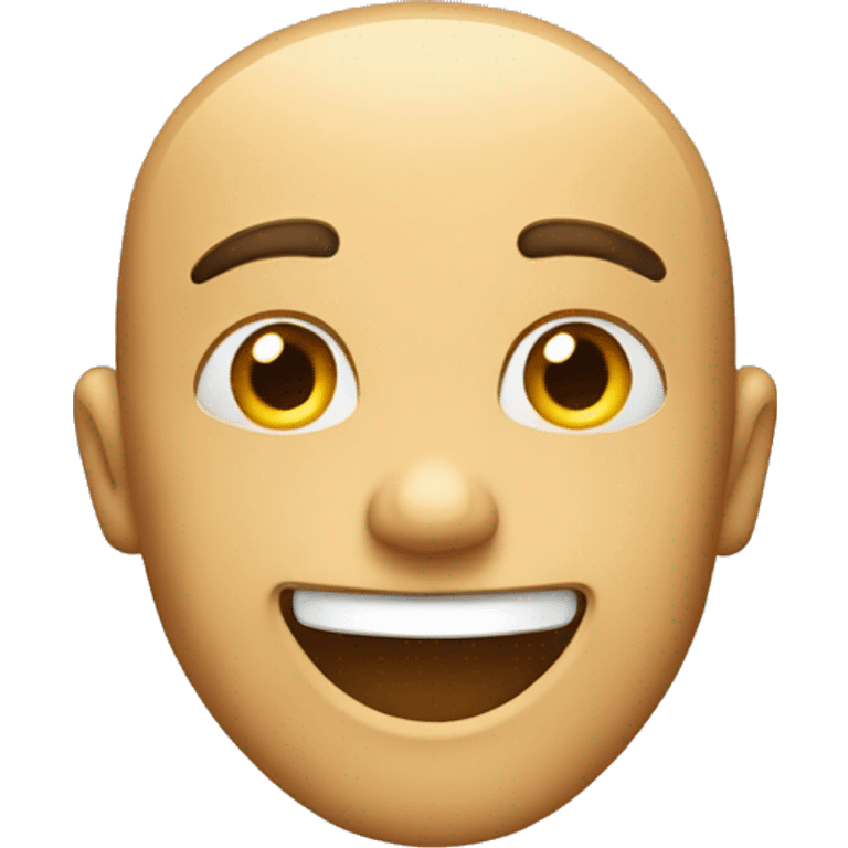 smile looking down emoji