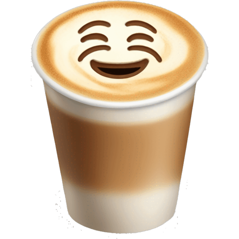 Coffee latte emoji