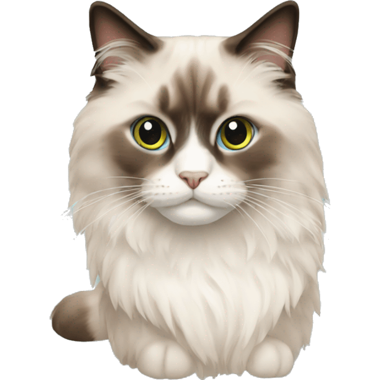 ragdoll cat emoji