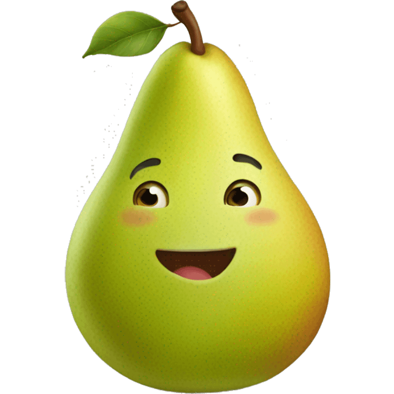 pear shaped bir emoji