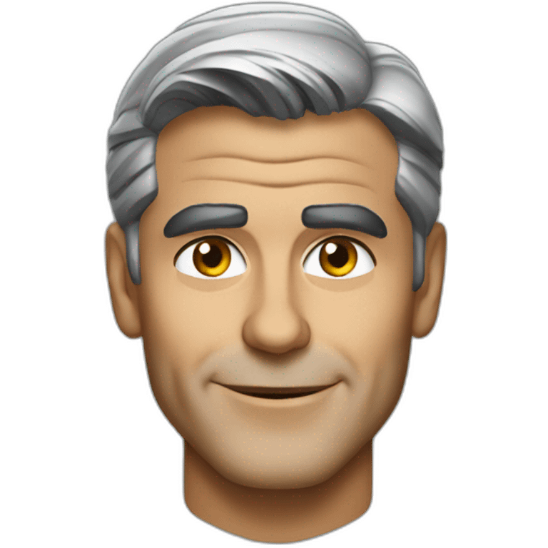 george clooney emoji