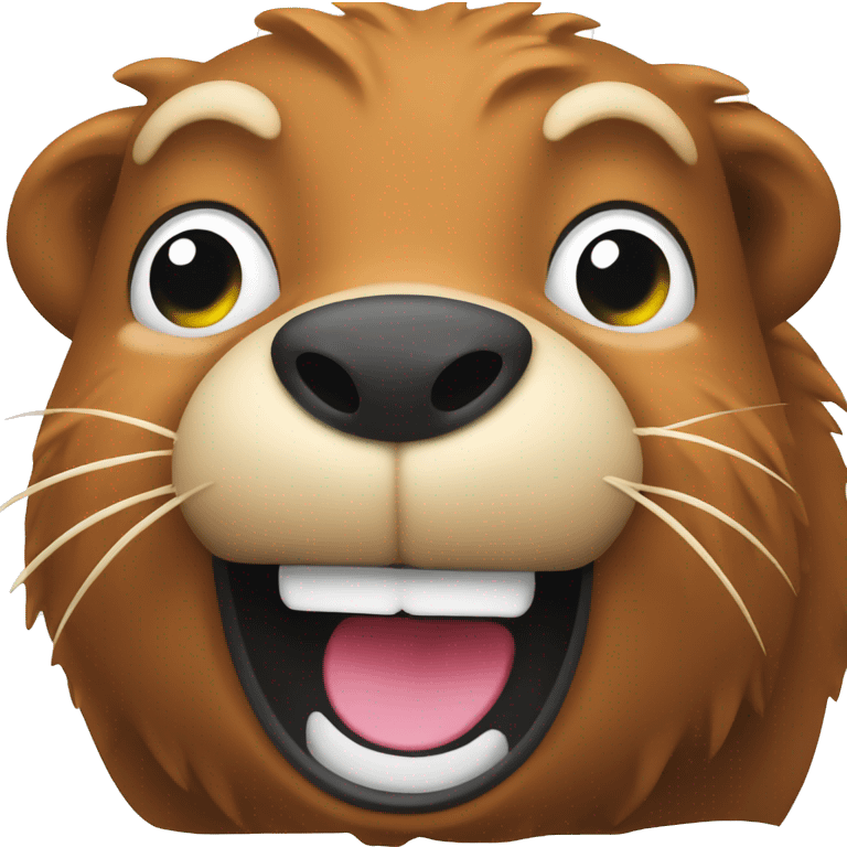 The Joyful Beaver emoji