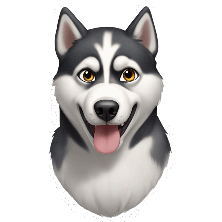 Husky che scava emoji