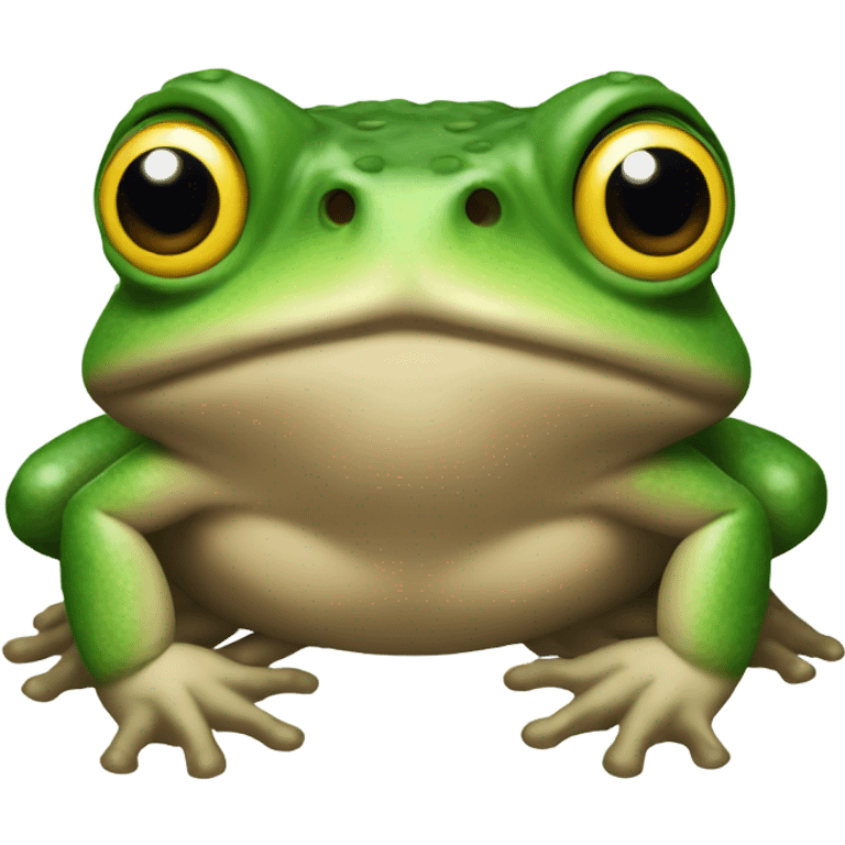 Toad croak emoji