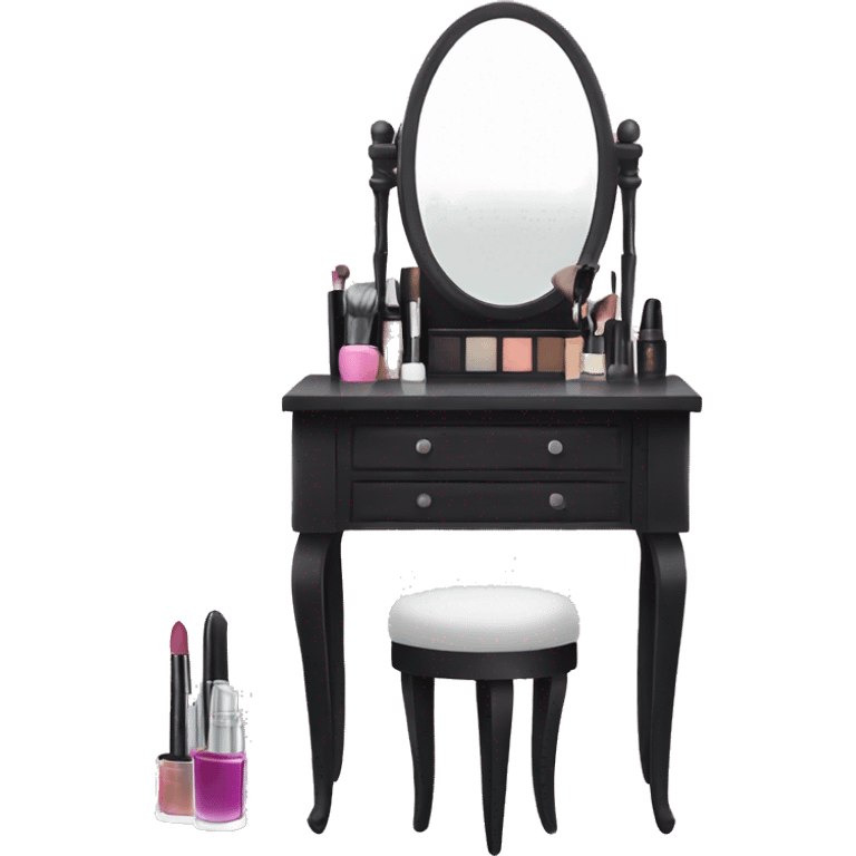 Makeup vanity emoji