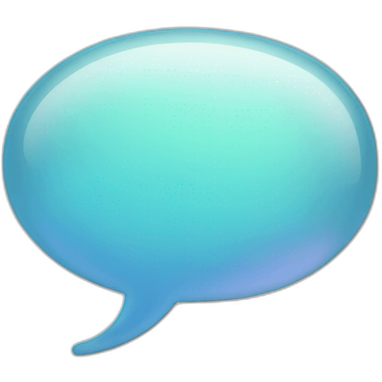 message bubble emoji