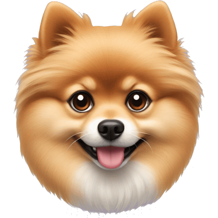 Pomeranian small dog emoji