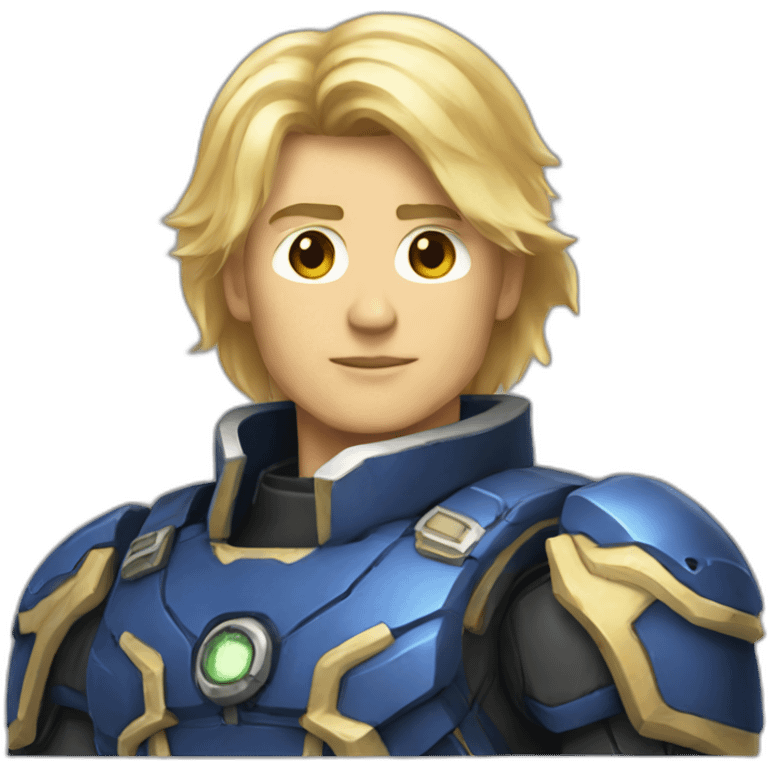 starcraft blonde hair marine male emoji