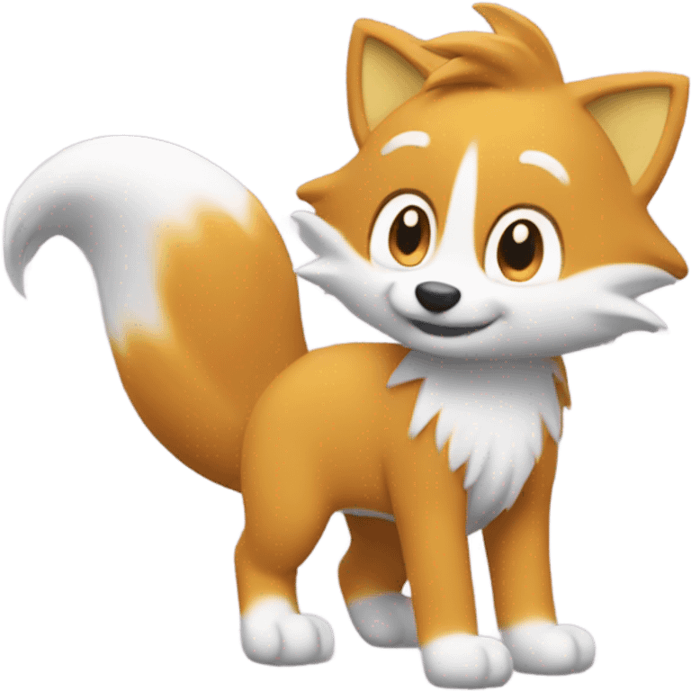 Tails￼ emoji