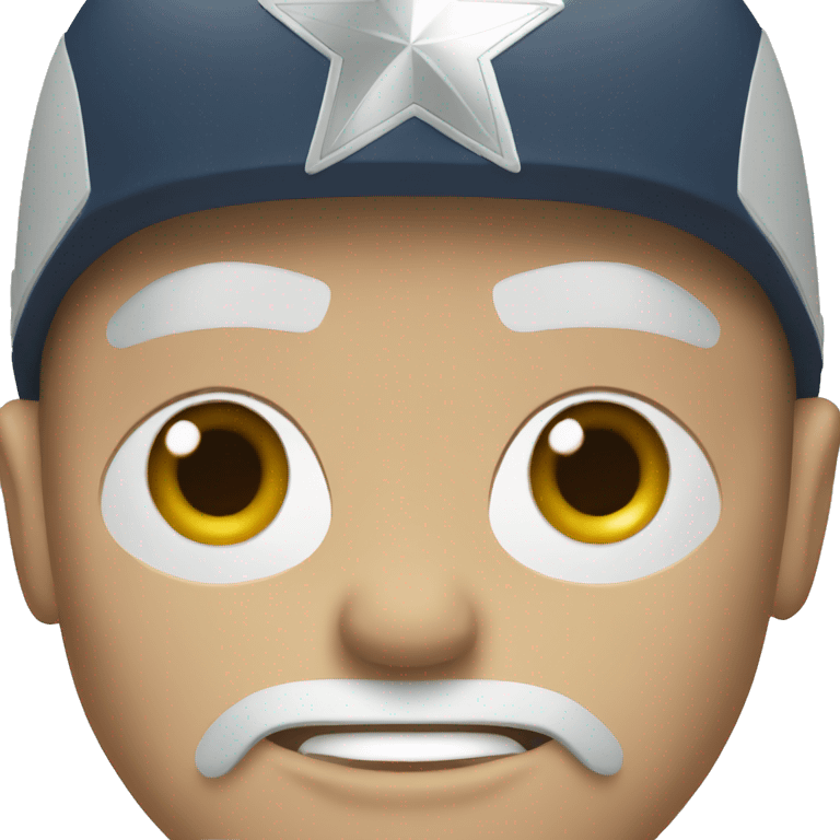 Captain America head  emoji