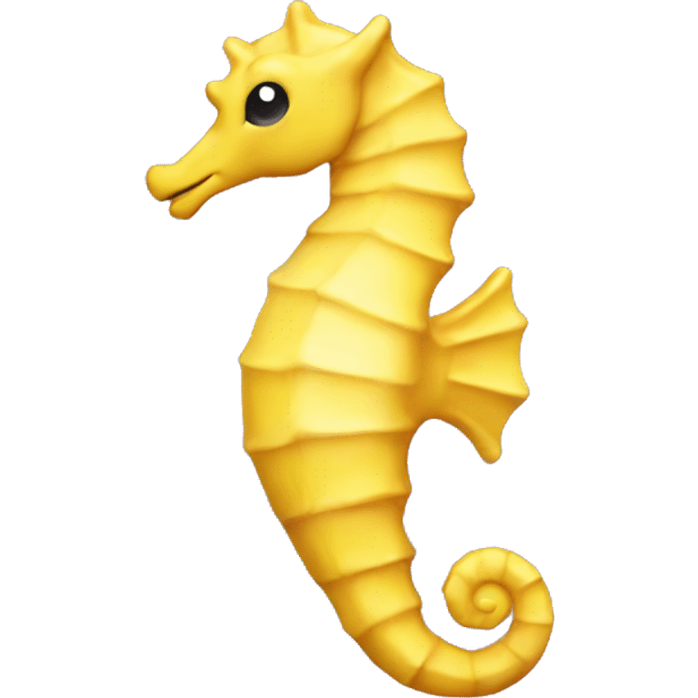 yellow seahorse emoji