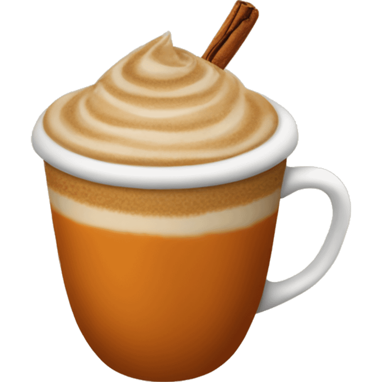 Pumpkin spice latte  emoji