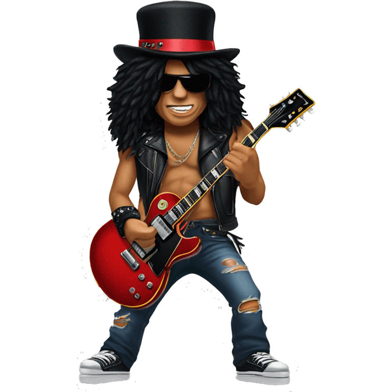 Slash from Guns'N'Roses emoji