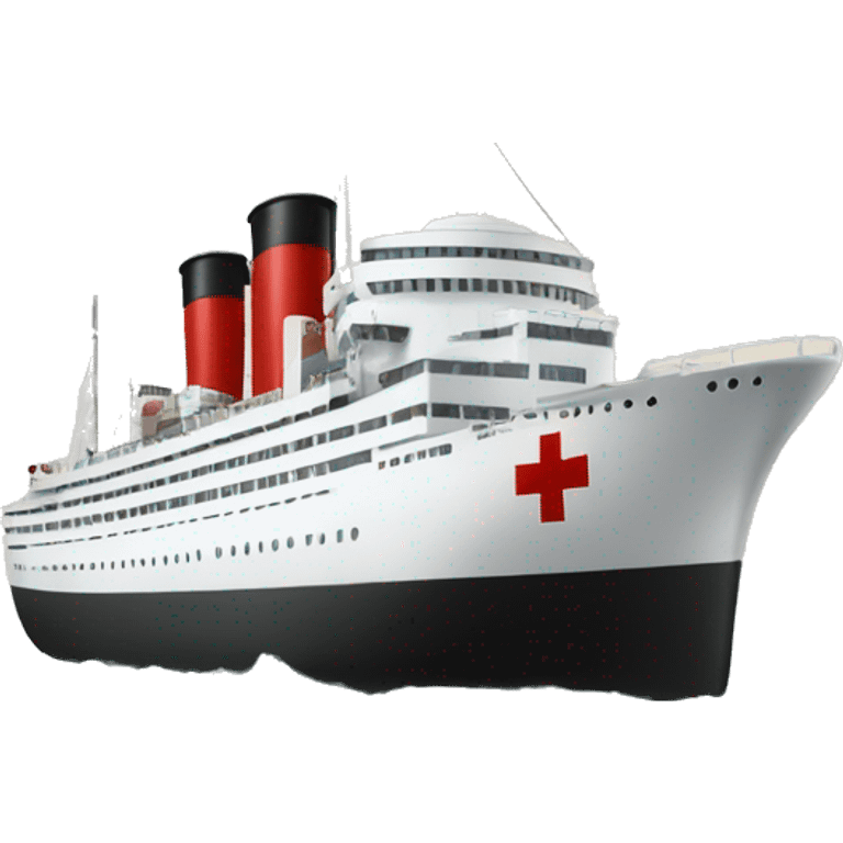 Hospital ship white star line emoji