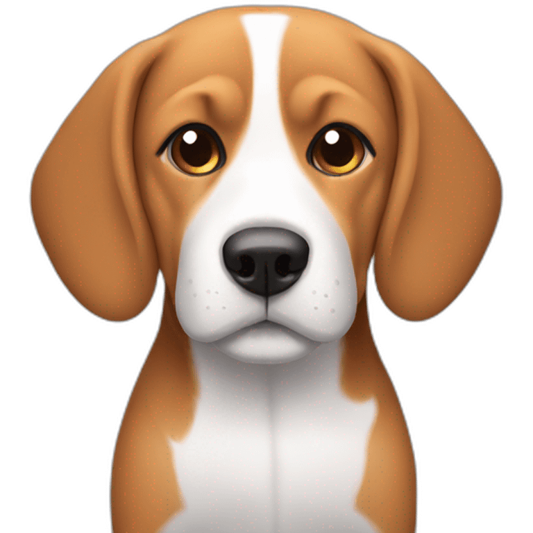 snuggling beagle emoji