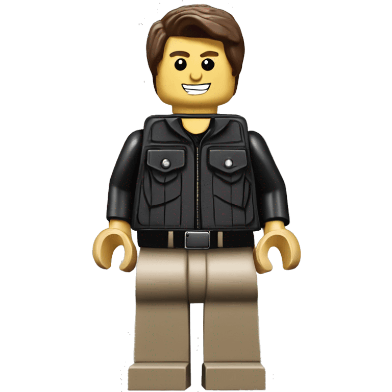 TOM CRUISE lego full body emoji