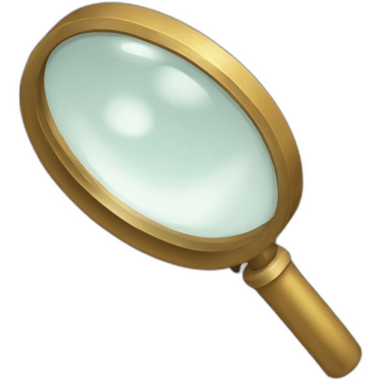 magnifying glass emoji