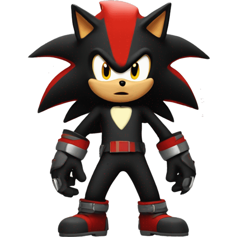 shadow the hedgehog  emoji