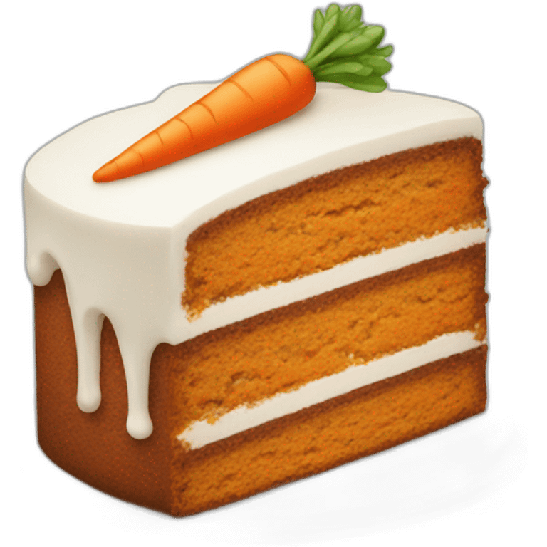 Carrot cake emoji