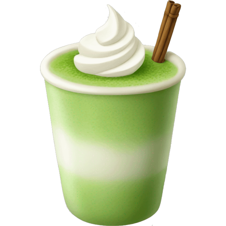 Matcha latte  emoji