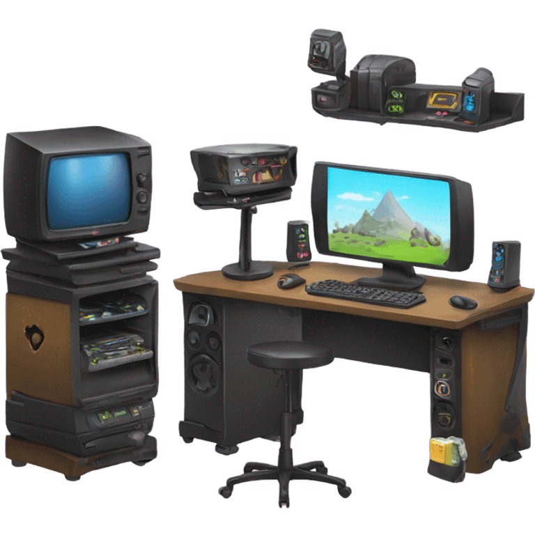 Gaming setup emoji