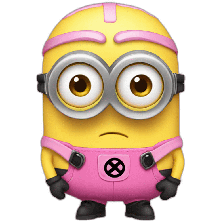 pink minion emoji