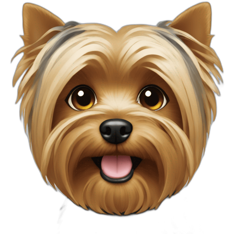 Perro yorkshire terrier emoji