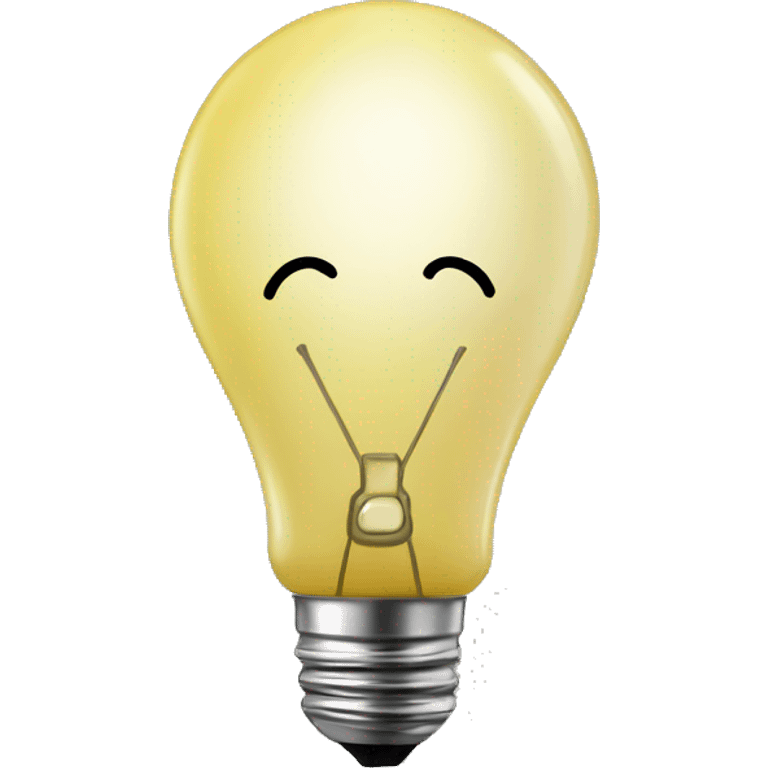 Brokn lightbulb emoji