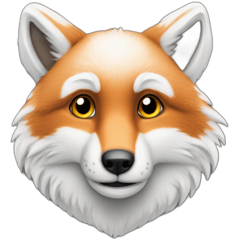 Renard polaire emoji