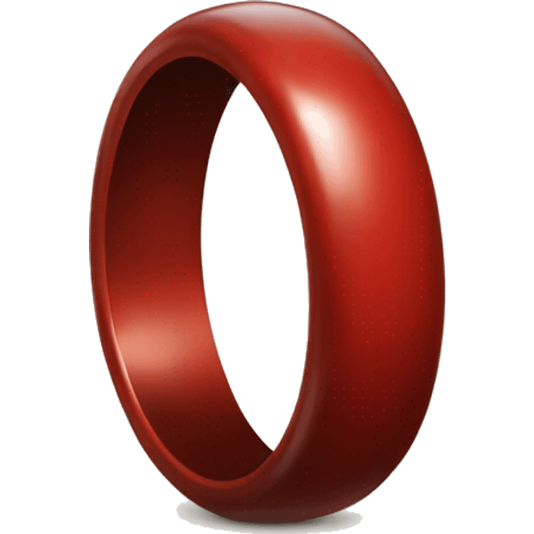 red wedding ring emoji