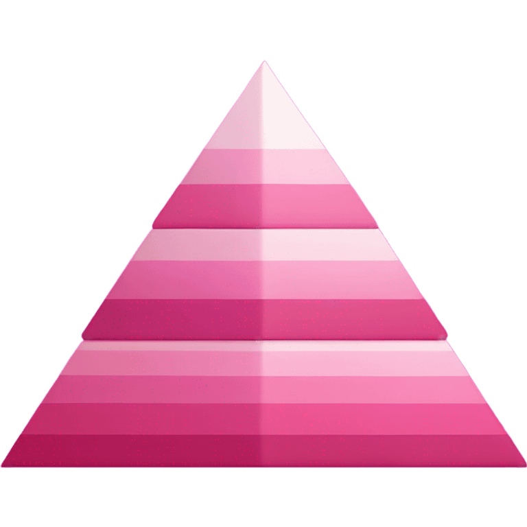 hierarchy pink emoji