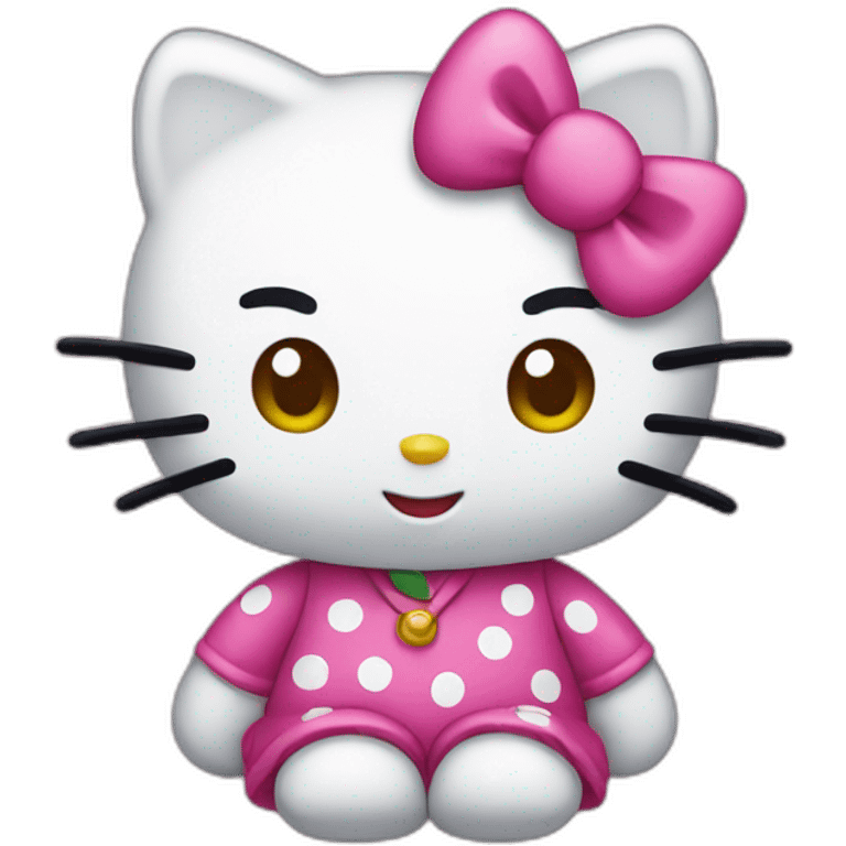 Hello kitty emoji